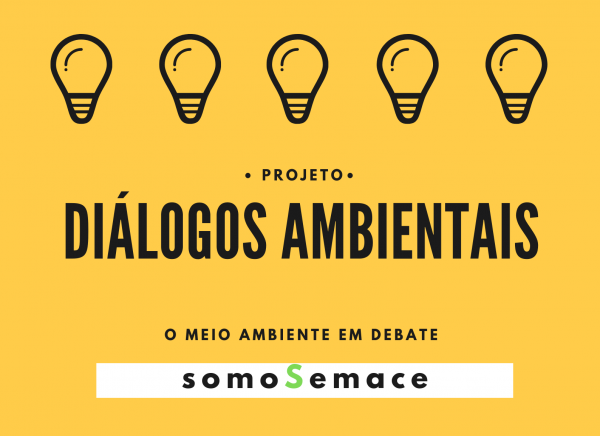 Cartaz do projeto Diálogos Ambientais