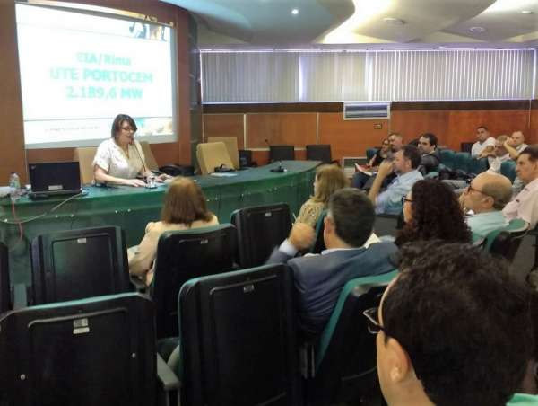 Reunião do Coema com apresentação do projeto da usina Portocem