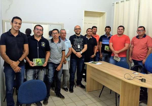 Turma treinada no Sinaflor Itinerante no mês de julho