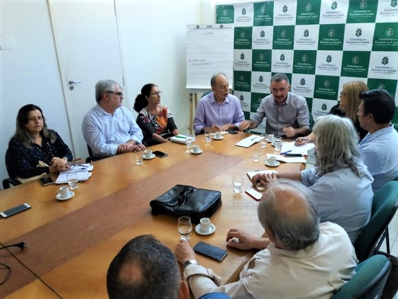 Reunião de apresentação do Plano Emergencial de Balneabilidade