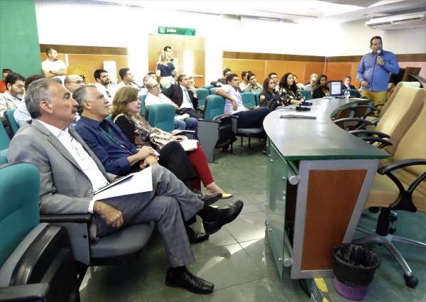 Representante do complexo de usinas apresenta projeto ao Coema