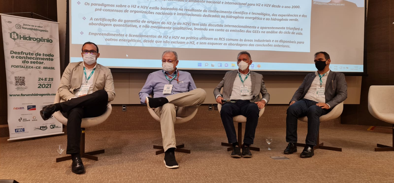 Em fórum internacional, superintendente da Semace revela perspectivas para o licenciamento ambiental do HUB de Hidrogênio Verde no Ceará