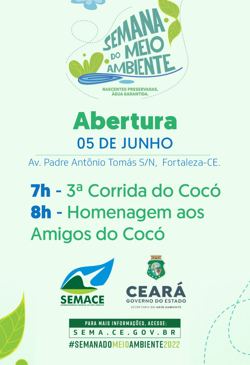 “Nascentes preservadas, Água garantida”: Junho Ambiental começa neste domingo