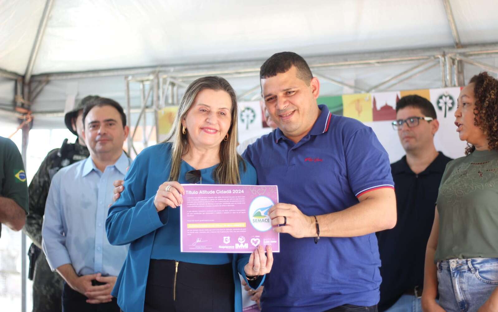 Semace recebe certificado de Atitude Cidadã, em Itapipoca