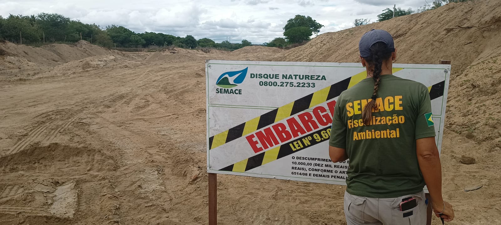 Semace registra ausência de licenciamento como principal infração ambiental em 2025