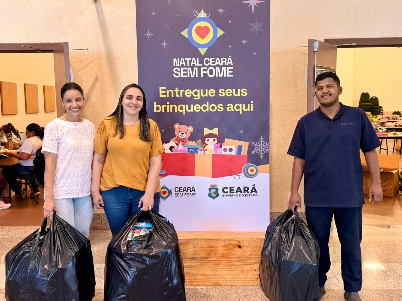Semace arrecada 80 brinquedos para a Campanha Natal Ceará Sem Fome