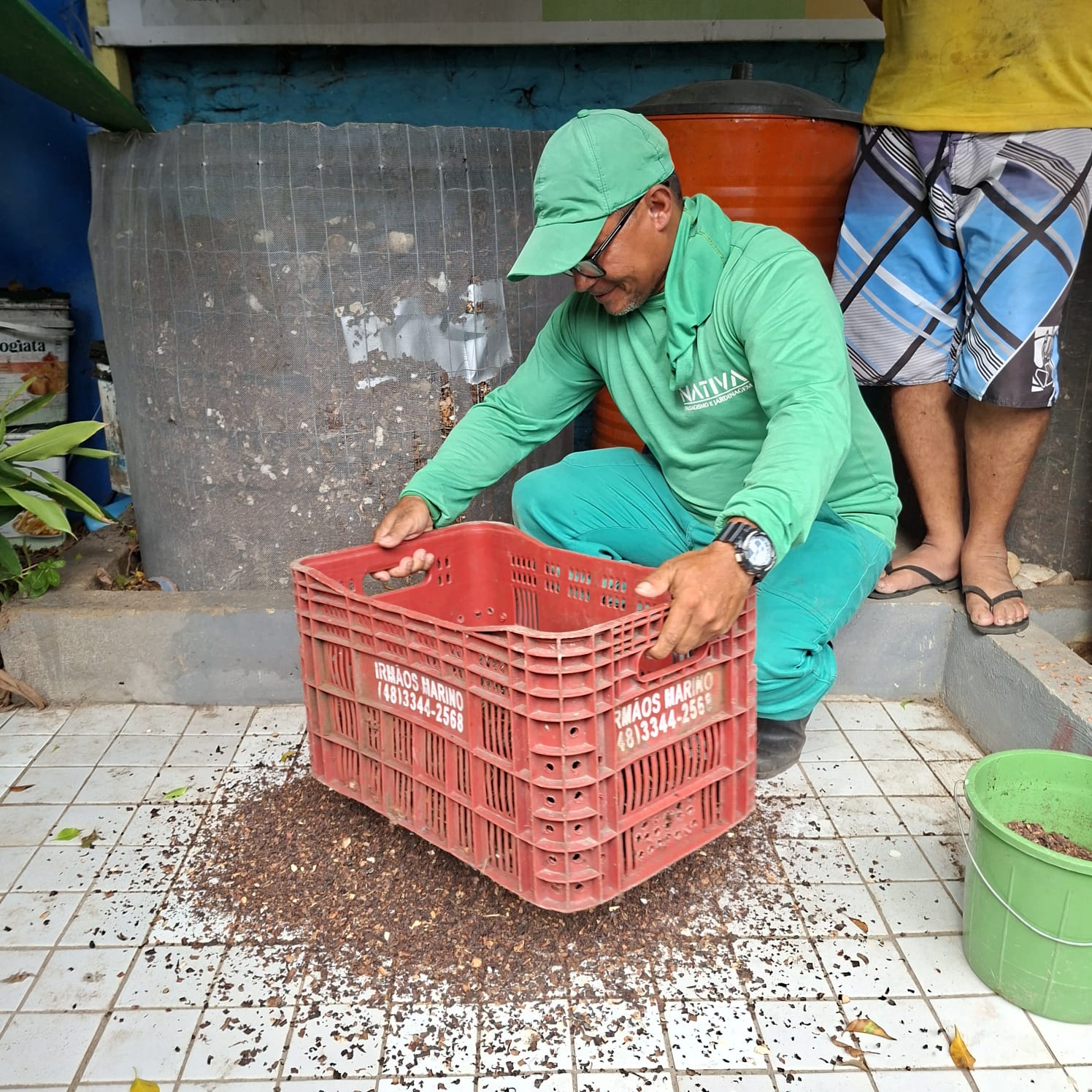 Compostagem comunitária transforma realidade no Poço da Draga e inspira ações sustentáveis